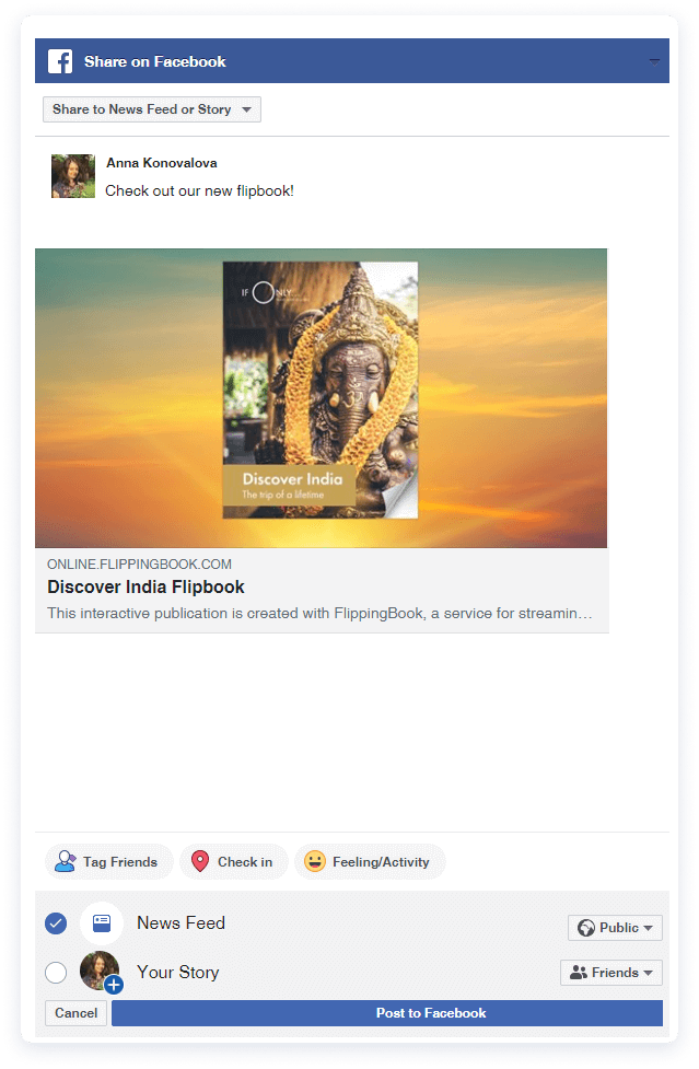 How to Post a PDF on Facebook FlippingBook Blog